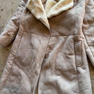 Elegant Shearling Coat